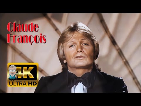 Claude François - Le Chanteur Malheureux (1975) AI 4K Enhanced
