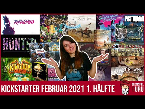 Neues auf Kickstarter -  Februar 2021 1.Hälfte
