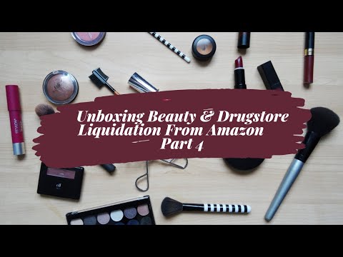 #unboxing #Liquidation Beauty & Drugstore Amazon Liquidation From 888 Lots To Sell On ebay. PART 4