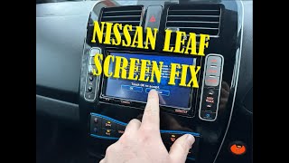 2011-2017 Nissan LEAF Infotainment Display: Screen Failures, Reboots