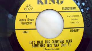 James brown   Lets make this Christmas mean something pt1