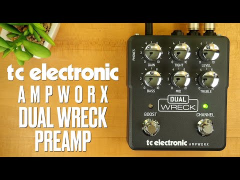 Демонстрация предусилителя TC Electronic Dual Wreck Preamp