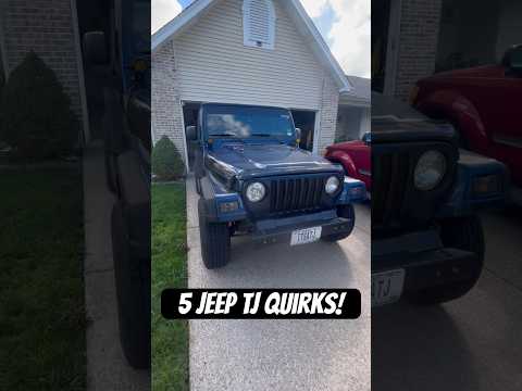 5 Jeep Wrangler TJ Quirks I Love! #jeeptj #jeepwrangler #quirksandfeatures #jeep #jeeplife