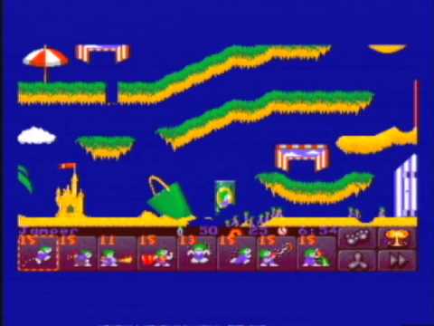 Lemmings 2 : The Tribes Megadrive