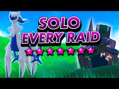 The Build to SOLO EVERY 6 Star Tera Raid EASILY in Pokemon Scarlet and Violet