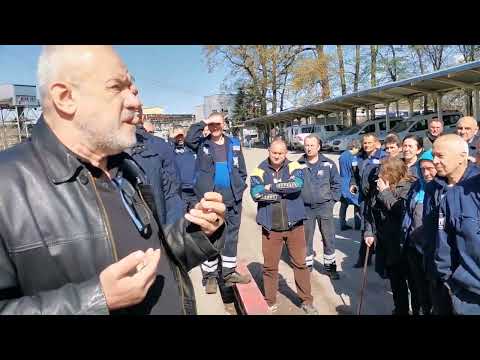 12.4.2023. - POČETAK ZBORA RADNIKA - KOLUBARA METAL - SINDIKAT RADNIKA EPS-A
