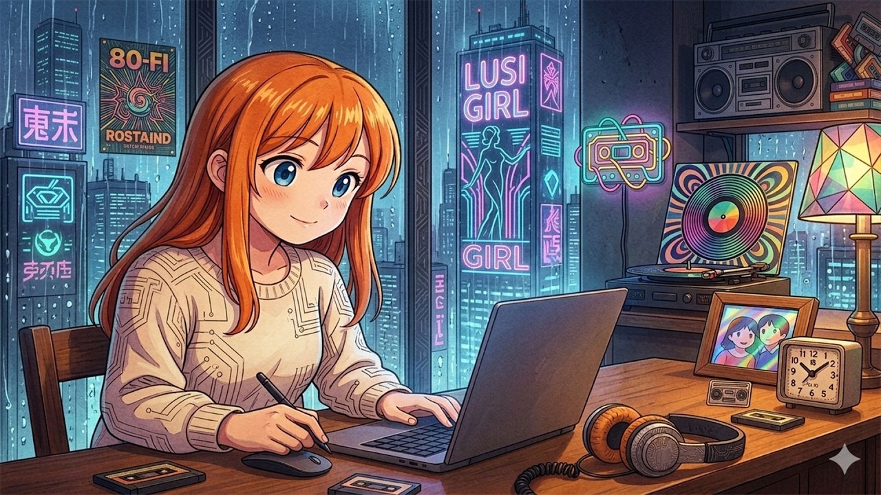 Lusi Girl – 90s Study Lofi & Deep Focus Radio