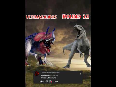Ultimasaurus VS Indominus-Rex, Indoraptor, T-Rex, D-Rex (Jurrasic World) #jurassicworld  #battle