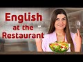 Speak English at the Restaurant!