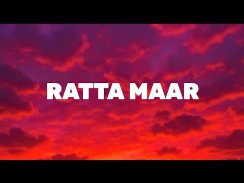 Ratta Maar (Lyrics Video) - Student of the year move song 