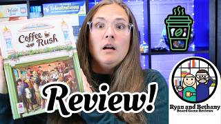Ryan and Bethany Board Game Reviews - Coffee Rush video thumbnail