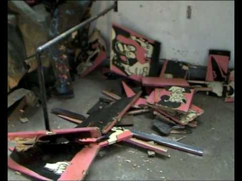 Experiment ...Trappen van rotzooi 1; Robert Pennekamp in Amsterdam