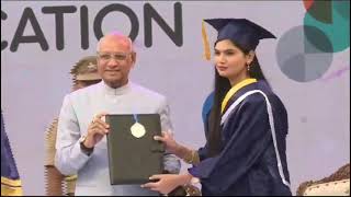 16.01.2024 : Governor presides over the Convocation of the Ajeenkya DY Patil University;?>