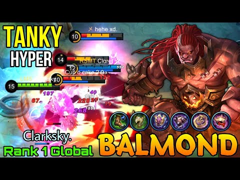 Taste My Axe! HyperCarry Balmond Tank Build! - Top 1 Global Balmond by Clarksky. - Mobile Legends