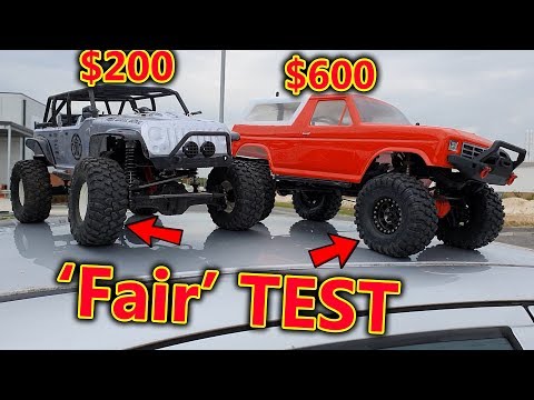 Cheap VS Expensive RC Crawler FAIR Test - Who will win?