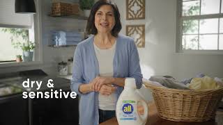 All Laundry Free clear | Free of Dyes & Perfumes AND Gentle on Skin