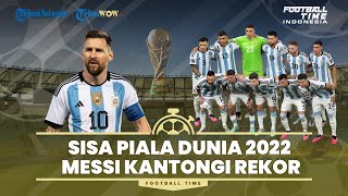 4 Rekor Baru Diciptakan Argentina seusai Juara Piala Dunia 2022,Messi dan Martinez Turut Ikut Andil
