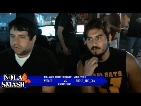 NOLA Smash Weekly 3/22: Winners Finals - Weegee vs Bug-Z_The_Don