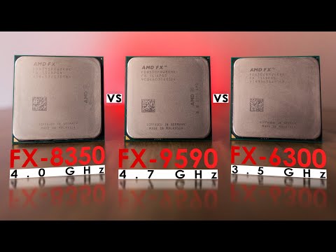 FX-9590 vs FX-8350 vs FX-6300 - How Big Is The Difference? (2021)
