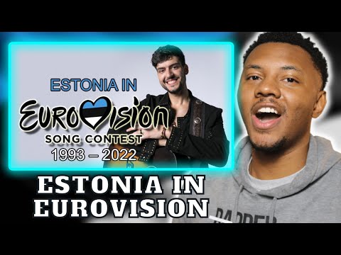 AMERICAN REACTS TO Estonia in Eurovision Song Contest (1993-2022)