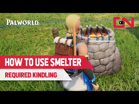 How to Use the Smelter in Palworld - Primitive Furnace Required Kindling Solved