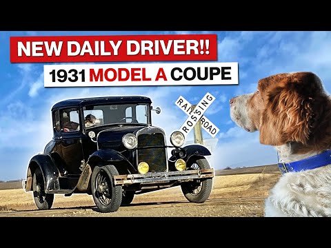Daily Driven 1931 Ford Model A Coupe! 92 Year Old Hot Rod Collector Auction Score!