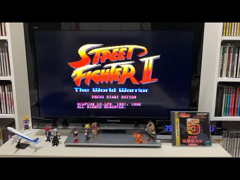 [Sega Saturn] CAPCOM GENERATION 第5集 格闘家たち (Street Fighter 2)  캡콤 제네레이션 제5집 격투가들 (스트리트 파이터 2)