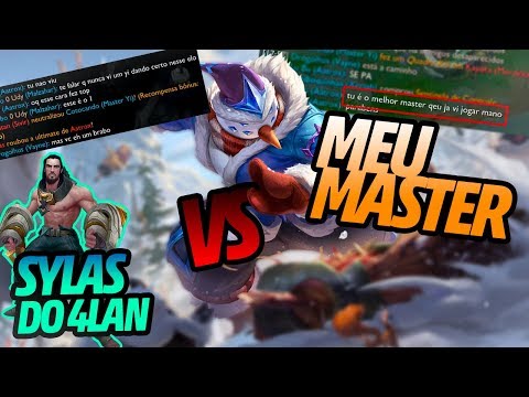 MEU MASTER YI vs O SYLAS DO 4LAN! MATHEUSBT (League of Legends)