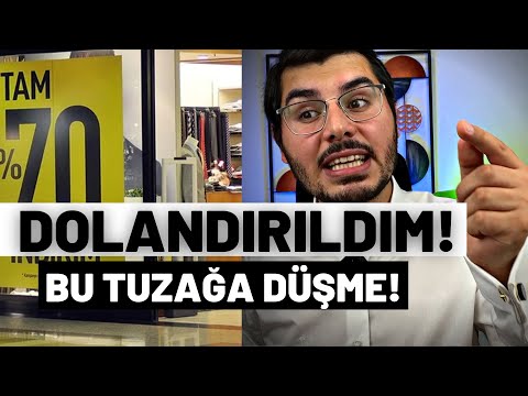 Dolandırıldım! Alışveriş Yaparken Bu Tuzağa Düşmeyin!