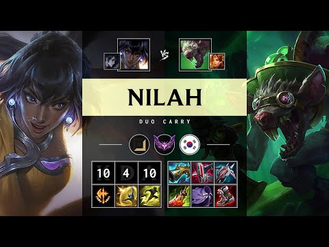 Nilah ADC vs Twitch - KR Master Patch 25.05