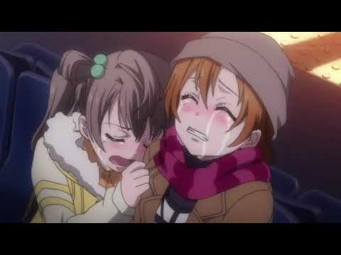 love live crying scene Sub vs Dub