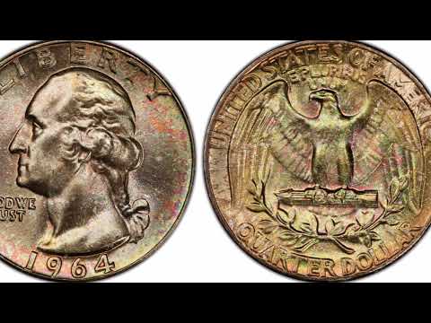 1932 to 1964 Silver Washington Quarter Values