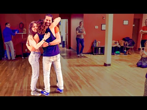 Lambada Dance by Ry'El ZenZouk & Renato Ramalho & Meghan & Peter & Eddie | Zouk Atlanta Monday Class