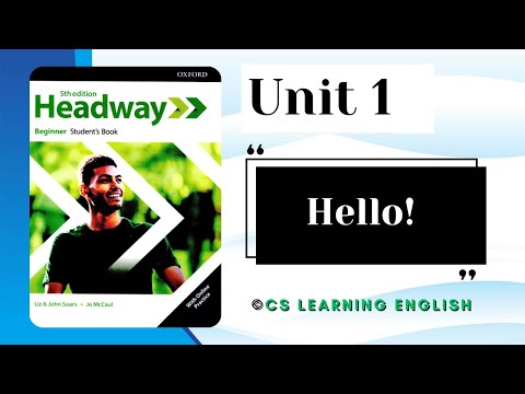 Unit 1: Hello! - New Headway Beginner 5th Edition || Student's Book