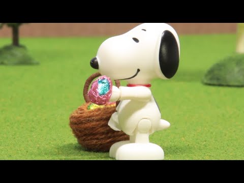 Snoopy | Easter Beagle | BRAND NEW Peanuts Stop Motion | Videos For Kids | Snoopy Toys