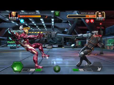 5* Ironman Infinity War (5/65) - Spider-man (Stealth Suit) Synergy - Insane plasma damage! MCOC