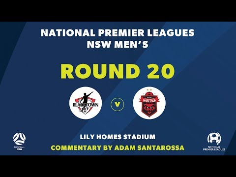 NPL NSW, Round 20, Blacktown City FC v Wollongong Wolves FC #NPLNSW