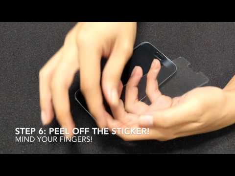 How to apply tempered glass on Samsung S7 (Non Full Coverage)