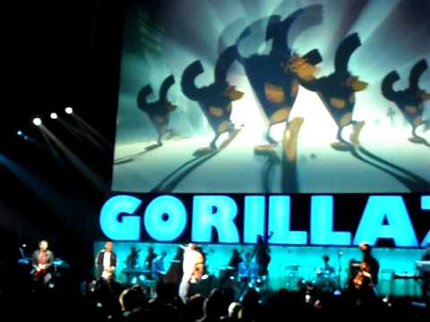 Thumbnail for Gorillaz clinet east wood !oct 26th 2010 escape from plastic beach tour by gorillaz clin