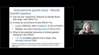 Identifying a Genetic Subtype of Schizophrenia That is Clinically Relevant for Patients and Families