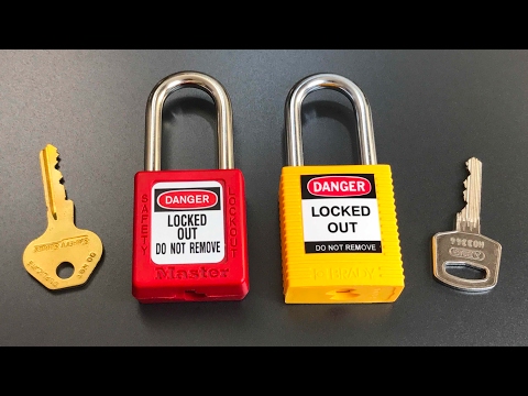 loto lock long shackle