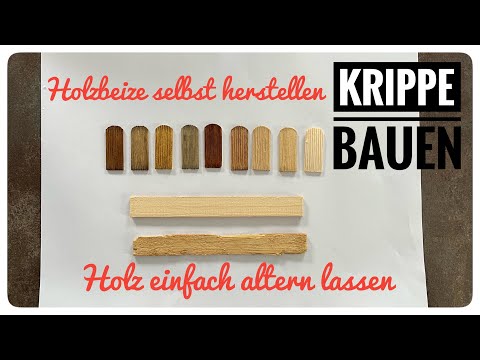 Simply let the wood age, make your own stain.