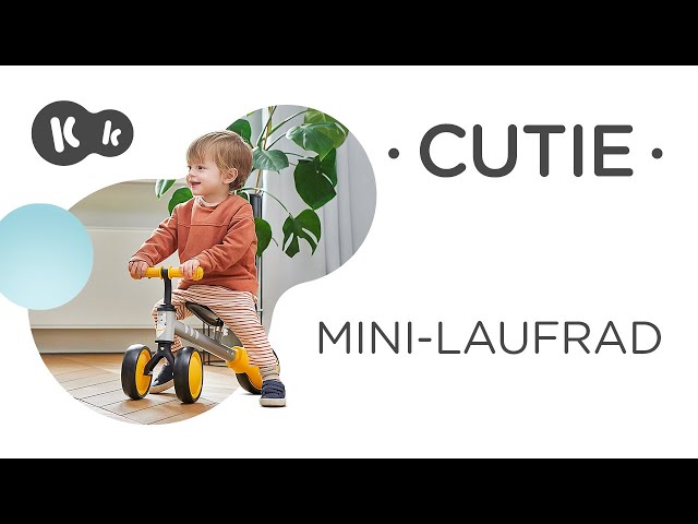 Video Teaser für Mini-Laufrad I Tretauto I Schiebeauto Kinderkraft CUTIE ab 1 Jahr