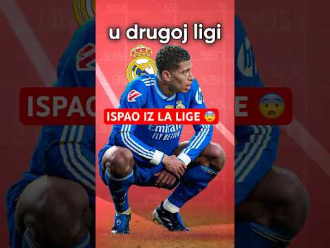 Real Madrid Ispao Iz La Lige... 😨