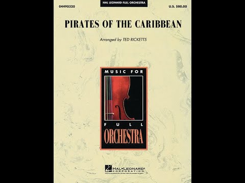 Pirates of the Caribbean (Full Orchestra) - By Klaus Badelt/Arranged by Ted Ricketts (Score & Sound)