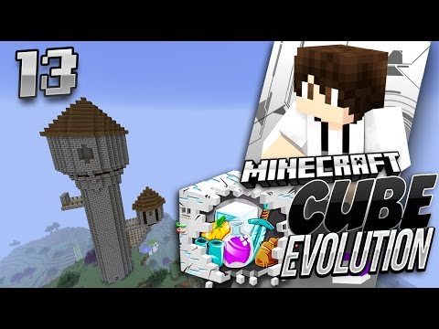 Minecraft Cube Evolution: E13 - Mage Tower! (Modded Minecraft)