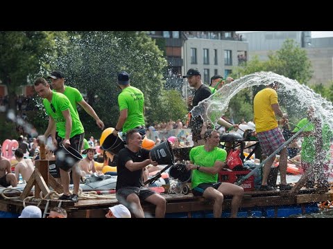 Schwörmontag 2019: "Nabada" in Ulm