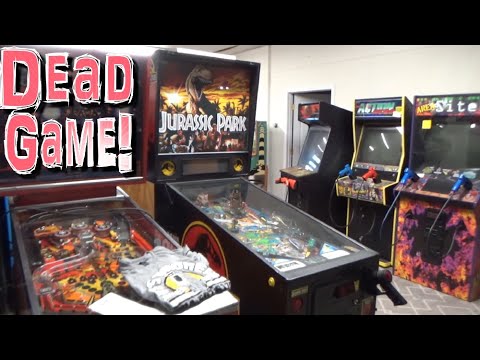 Bringing A Completely Dead JURASSIC PARK Pinball Machine Back To Life - This One Is A Ten!