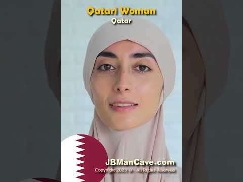 QATARI WOMAN Face Language JBManCave.com #Shorts