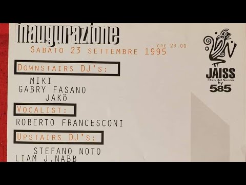 Milk & Coffee 10-09-1995 Miki & Roberto Francesconi (afterhour by Jaiss 585)